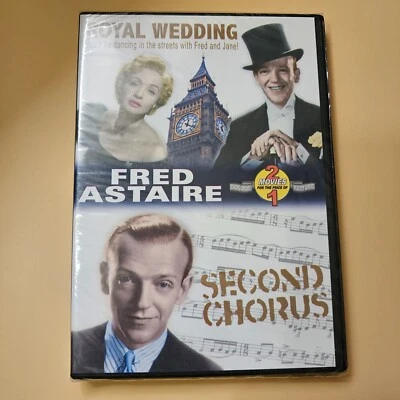 ROYAL WEDDING & SECOND CHORUS Double Feature Fred Astaire, Jane Powell DVD NEW - Image 1 of 2