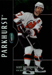 2002-03 Parkhurst Devils Hockey Card #60 Scott Niedermayer