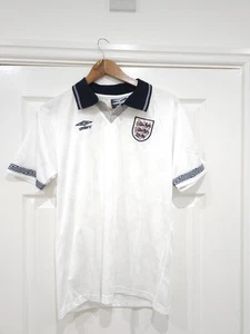 England 1990-1992 Heimtrikot - Italia 90 Official Umbro - Größe S - Bild 1 von 9