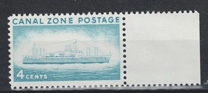 Sello de barco zona canal de Panamá 1958 MNH A-17 - Imagen 1 de 1