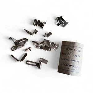 Sewing Machine Attachments Lot Ruffler Hemmer - Picture 1 of 10