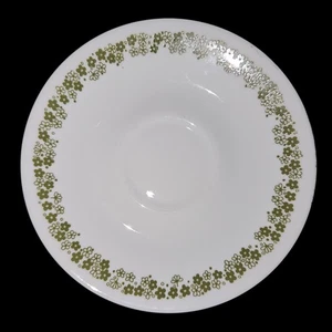 Corelle Spring Blossom Green Crazy Daisy Saucer Replacement Vintage Corning - Picture 1 of 3