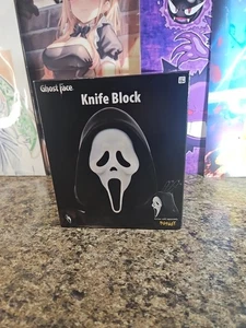Ghostface Knife Block Horror Scream Movie New Not Been Used  - Picture 1 of 6