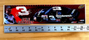 Dale Earnhardt Sr Bumper Sticker NASCAR #3 Goodwrench Fan Fueler - Picture 1 of 1