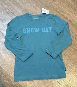 Crewcuts J.Crew Factory Boys' Long Sleeve Snow Day Graphic Tee Size XXS(2-3) - Picture 1 of 4