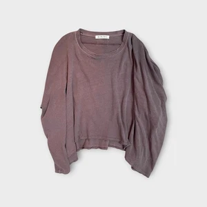 We The Free Oversized Distressed Shirt Dolmanärmel Oberteil Damen Boho Freizeit - Bild 1 von 3