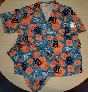 NEW Detroit Tigers Hawaiian Shirt & Shorts Set 7-26-25"NEW SGA GIVEAWAY 2XL XXL - Picture 1 of 3