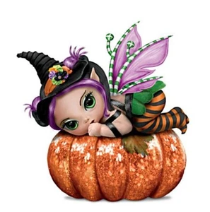 Pumpkin Pixie Collectible Figurine Jasmine Becket-Griffith Ashton Drake - Bild 1 von 1