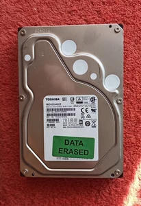 4TB TOSHIBA MG04SCA40EN 3.5" SAS HDD Hard Disk Drive, not desktops SATA - Picture 1 of 1