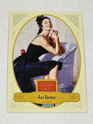 2012 Panini Golden Age Baseball #63 - Ava Gardner - Actress - Image 1 of 2