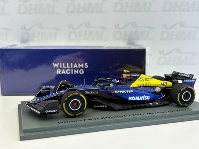Spark 1:43 Franco Colapinto Williams FW46 Mexican GP 2024 NEW S9554 - Image 1 of 4