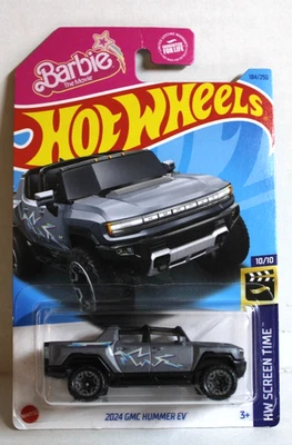 Hot Wheels 2023 HW экранное время 10/10 2024 GMC Hummer EV #184/250 Barbie - новая - Изображение 1 из 2