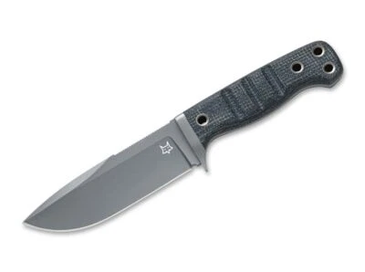 Fox Knives FX-103 MB Bead Blast Black Jute Micarta Fahrtenmesser ✔️ 02FX747 - Bild 1 von 4
