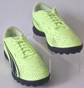PUMA Mens Football Boots Ultra Play TT Training Green Size UK 12 EU 47 NEW - Picture 1 of 8