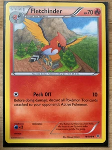 Pokémon TCG Fletchinder Roaring Skies 14/108 Regular 1. Edition Uncommon NM - Bild 1 von 1