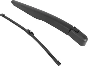 Car Auto Rear Windshield Wiper Blade Arm Set 11 Inch 285mm Black - Picture 1 of 4