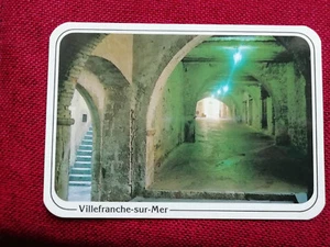 Magnifique carte postale - Villefranche sur Mer - La Rue Obscure - Côte d'Azur - Imagen 1 de 2