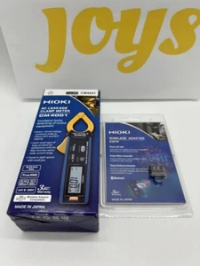 Medidor de abrazaderas de fugas de CA Hioki CM4001 y juego de adaptadores inalámbricos Z3210 de JP - Imagen 1 de 2