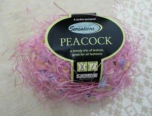 Sensations, Peacock, Pink, 50 g, 40 m, Rayon / Polyester / Nylon - Picture 1 of 7