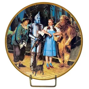 Hamilton Collection Wizard of Oz: "We're Off to See the Wizard" 1988 Plate 8.5" - Picture 1 of 10