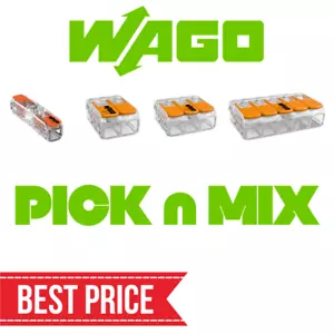 WAGO 221 Hebel Typ Druckkabel Stecker Pick n Mix! - Bild 1 von 6