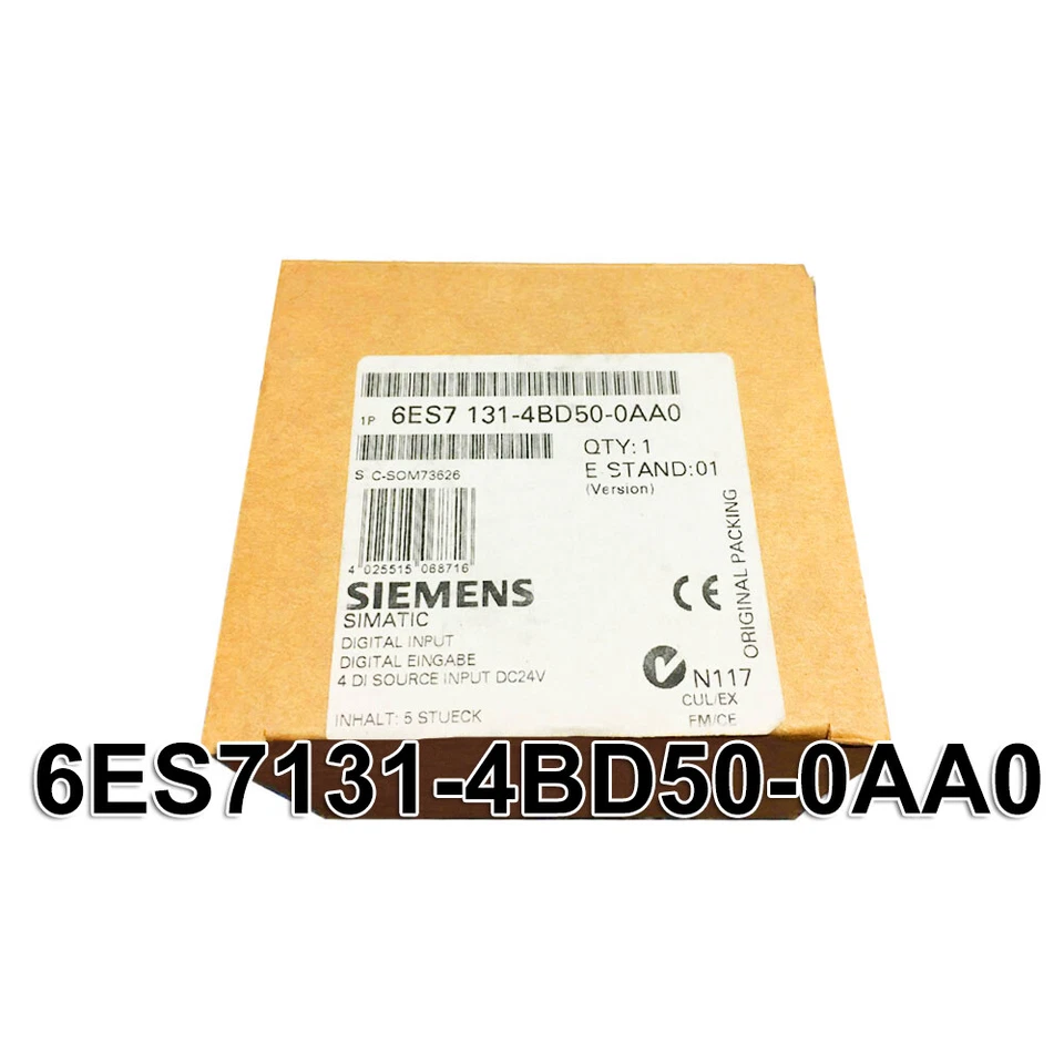 Módulo Siemens 6ES7131-4BD50-0AA0 Simatic PLC 6ES7 131-4BD50-0AA0 Foto 1 de 4