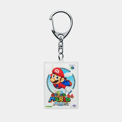 Rare My Nintendo 64 Limited Key Ring Super Mario 64 Keychain - Image 1 of 3