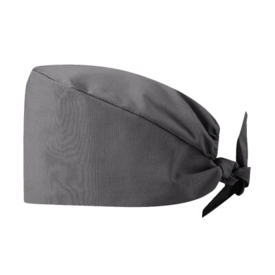 Unisex Surgical Scrub Cap Doctor Nurse Cotton Hemmed Hat Women Men Adjustable - Image 1 of 4