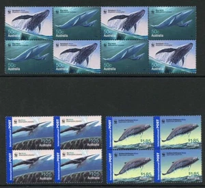 Australia SG2659/62 2006 Endangered Species Whales Sets in Blocks U/M - Picture 1 of 1