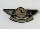 American Airlines Junior Captain Pilot Flight Attendant Wings Plastic Pin