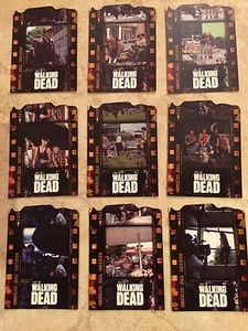 2011 WALKING DEAD Season 1 Behind The Scenes RARE trading card DIE CUT Chase Set - Picture 1 of 2