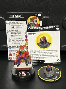 Heroclix Joker 054 & Christmas Present s003 - DC - Batman Animated Set - Picture 1 of 1