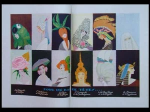 FEMINA FEVRIER 1922 MODE, BRUNELLESCHI, LANVIN, PREMET, POIRET - Picture 1 of 2