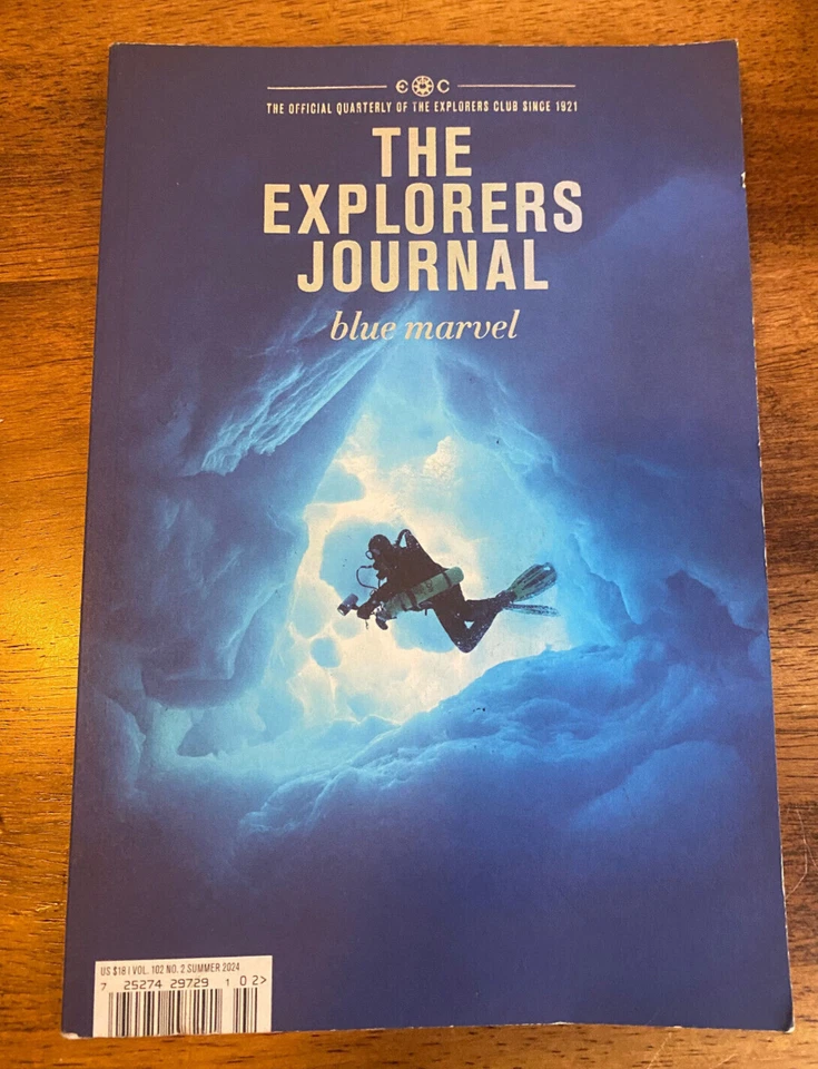 Fjallraven The Explorers Journal Blue Marvel Summer 2024 Explorers Club - Image 1 of 1