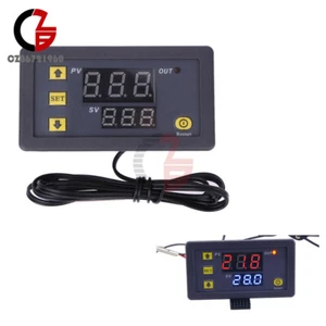12V W3230 Digital Temperature Controller Temp Sensor Thermostat Control Relay - Picture 1 of 27