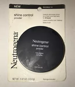 Neutrogena Shine Control Powder Invisible 10 Rice Protein Complex Rare HTF Item - Picture 1 of 10