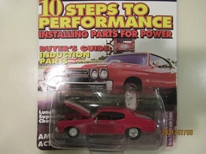 1:60 Racing Champions Hot Rod 1968 Chevy Chevelle red - Picture 1 of 2