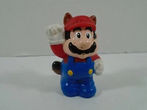 1989 NINTENDO--SUPER MARIO BROS.--3" RACCOON MARIO FIGURE (LOOK) - Picture 1 of 5