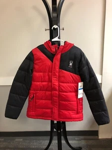 Spyder Youth Boy's Circuit Puffer Jacket Red-Size XL (18/20) - Picture 1 of 4