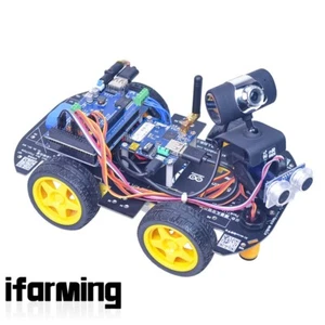 DS Robot Car STM32 Wifi Obstacle Avoidance Robot Kit Line Tracking Robot Car IFA - Picture 1 of 12