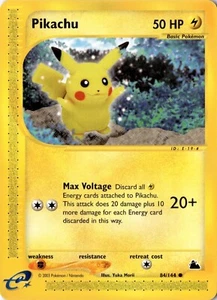 Pikachu 084/144 - Skyridge - Pokemon - NM - Picture 1 of 2