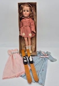 Arranbee 14" NANCY LEE Comp Skater Doll Orig Clothes & Box w/Skis & Extra Outfit - Picture 1 of 24