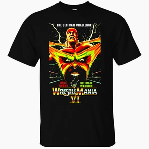 Camisa Mania 6 Hulk Hogan Negra Hombre S-234XL NG3357 - Imagen 1 de 2