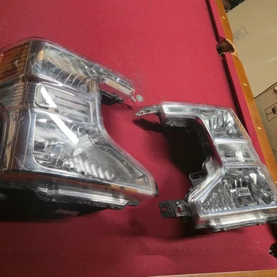 原始设备制造商 2020 2021 2022 福特 F-250 F-350 HALOGEN 车头灯一对 — 第 1/4 张图片