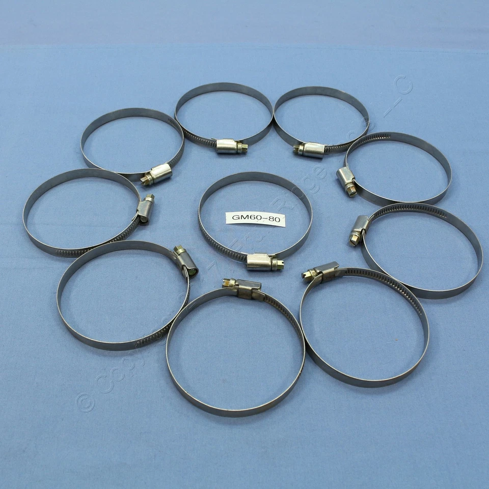 10 通用原始设备制造商 11088351 不锈钢散热器软管夹欧宝 Acsona Vauxhall Cavalier — 第 1/3 张图片