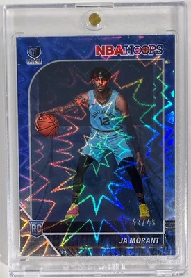 2019–20 Panini NBA Hoops — Ja Morant No259 Blue Explosion /49 (RC) - Изображение 1 из 2