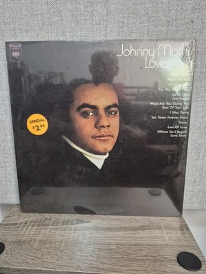 JOHNNY MATHIS Love Story - SEALED - C 30499 - RECORD - EASY LISTENING - Image 1 of 2