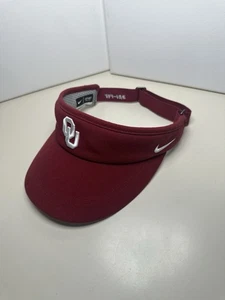 Nike OU Oklahoma Sooners Visera Adulto Rojo Correa Espalda Ajustable.  - Imagen 1 de 7