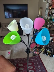 Pre Owned Multi Color Lamp Set of 5 Lights (Bulbs Included) - Picture 1 of 6