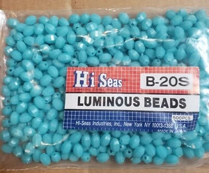 Luminous Glow Fishing Tackle Rigging Beads (size: 2.4 mm, blue, qty: 500 pcs) sm - Picture 1 of 2